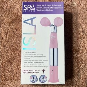 SPA Sciences Sonic Ice & Heat Roller - Pink